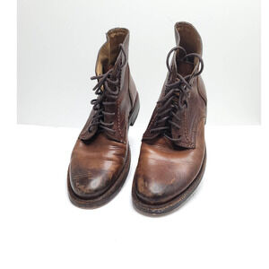 FRYE Phillip Lace Up Boot Men's Size 7.5D Cognac